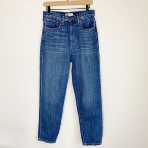 Madewell The Mom Jean Straight Leg Size 27